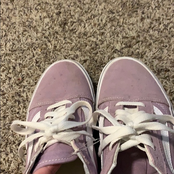 Lavender Vans 7.5 - Picture 3 of 5
